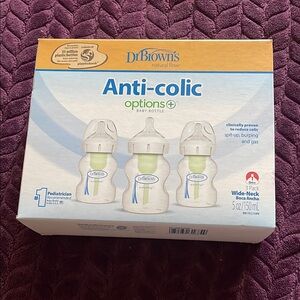 Dr. Brown's Anti-Colic Baby Bottles 3-Pack